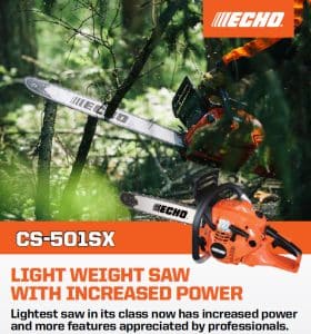 Produkt broschyr ECHO CS-501SX